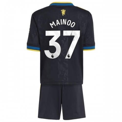 Manchester United Mainoo 37 Voetbaltenue 3e 2025-26 - Kind Manchester United Mainoo 37 Voetbaltenue 3e 2025-26 - Kind